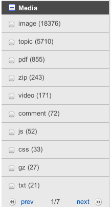 serial pager screenshot